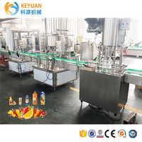 Small Hot Fruit Juice Filling Machine for pet bottle 