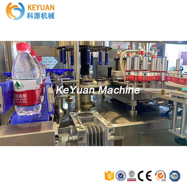 High Speed OPP Auto hot melt glue labeling machine for bottle 