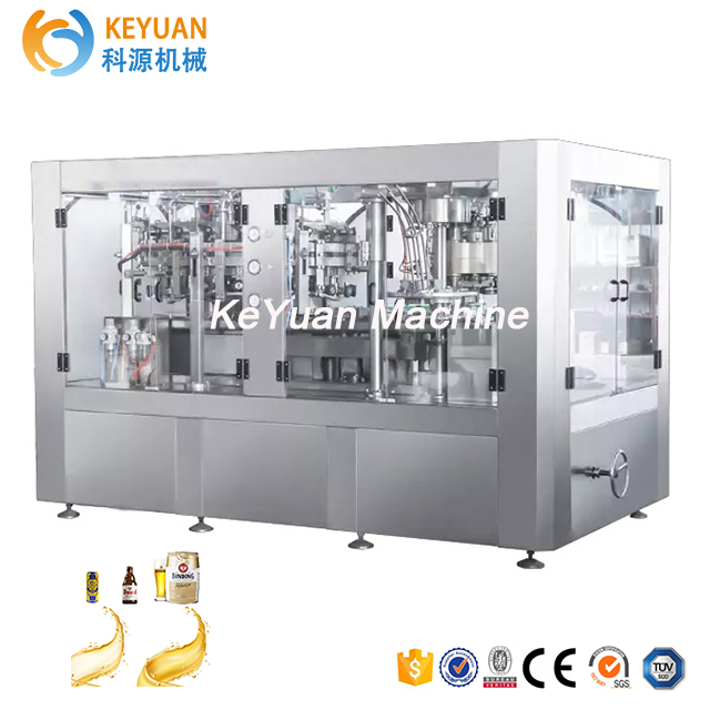 Complete Carbonated Drink Filling Machine for Beer