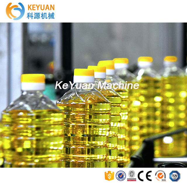 Edible oil filling machine for vegetable oil