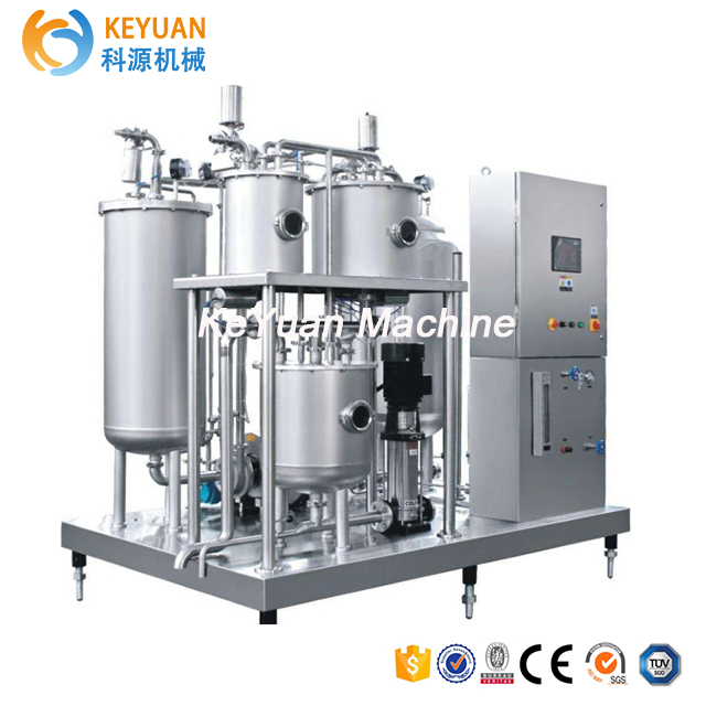 Soda And Carbonated Beverage Mixer CO2 Mixer 1000L Two Tanks