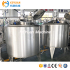 500L Juice Food Beverage Mixing Tank Agitator Electric Chemical Stainless Steel Liquid Mixer Tank With Heating Function 