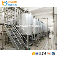 Factory Direct Sale Juice Beverage Food Steam Jacket Heating Liquid Mixer Mixing Tank With Agitator