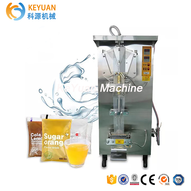 How does a sachet water filling machine work?