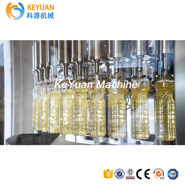 Edible oil filling machine for vegetable oil