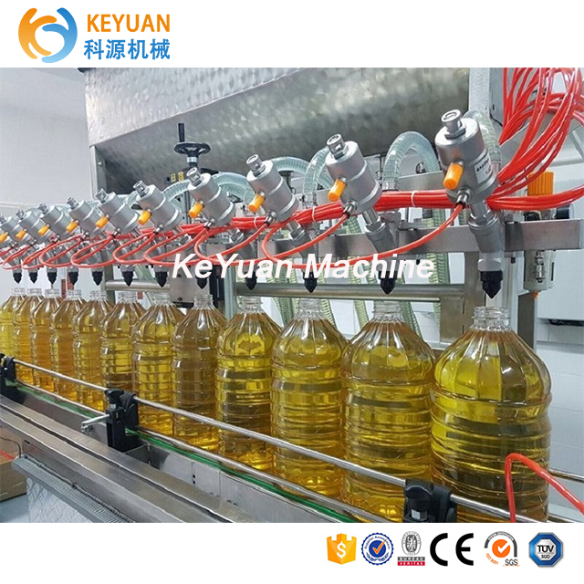 Economic hot sale africa automatic edible oil filling machine for 5L bottle 