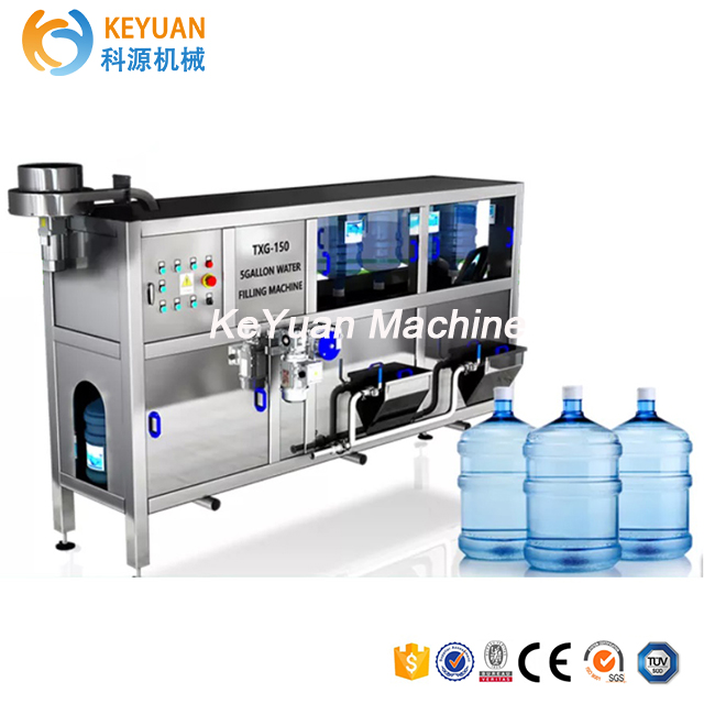 150bph Cheap Price 5 Gallon Filling Line for bottled water