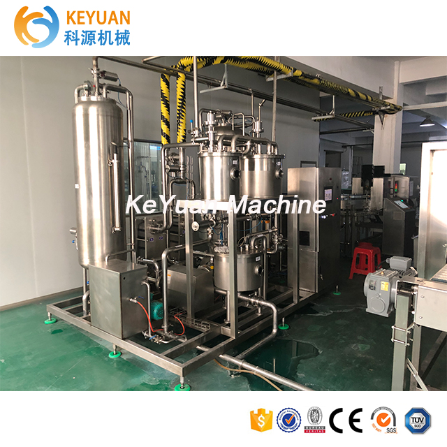 Soda And Carbonated Beverage Mixer CO2 Mixer 1000L Two Tanks