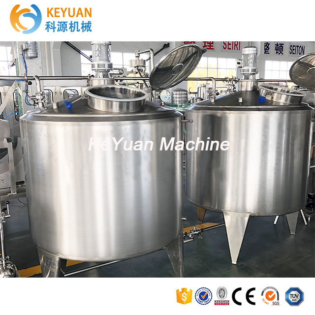 steam heating mixing tank 