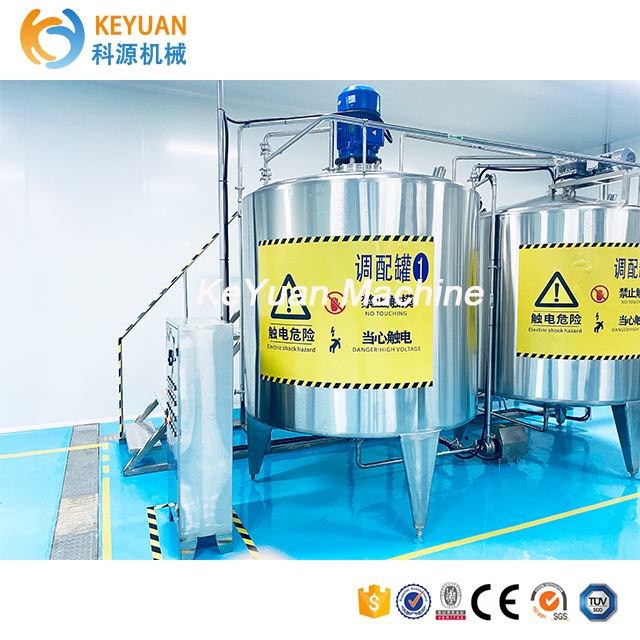 Sanitary Stainless Steel Suspension Mixing Tank System Chemical Custom Machinery And Equipment