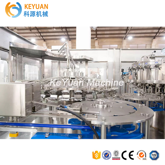 Complete Carbonated Drink Filling Machine for glass bottle