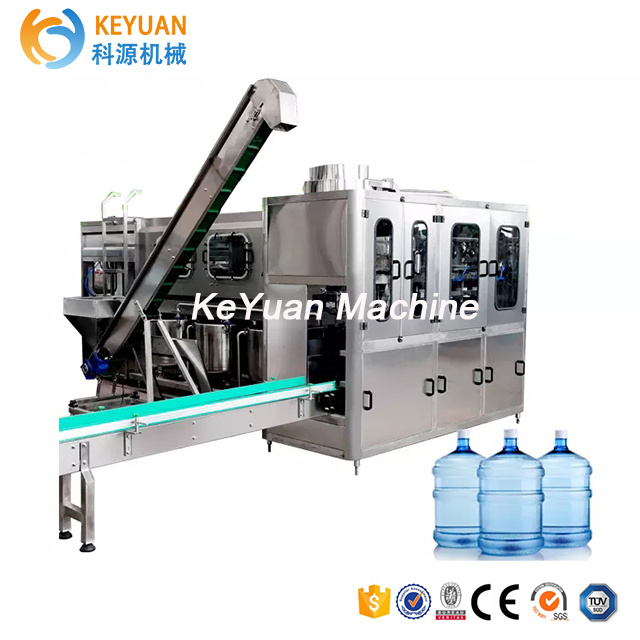 150bph Customized 5 Gallon Filling Line for bottled water