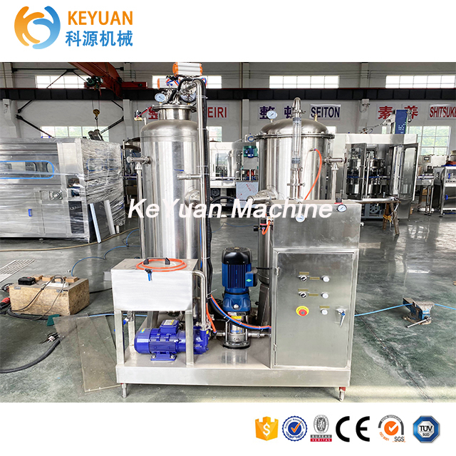 Stainless Steel Making Carbonated Soft Drink Co2 Beverage Mixer for Filling Production Line