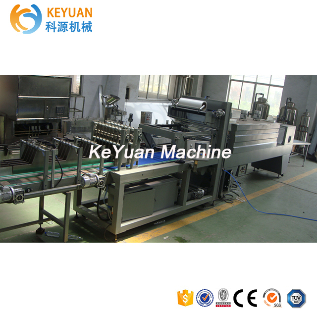 Automatic High Speed Linear Type PE Film Shrink Stretch Wrapping Packing Machine for Bottled Water Drink Production Line