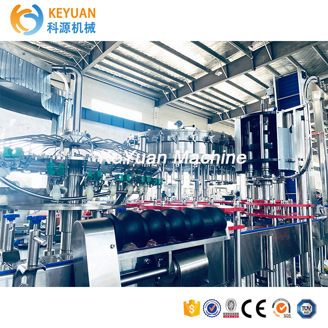 Stable Carbonated Drink Filling Machine for glass bottle