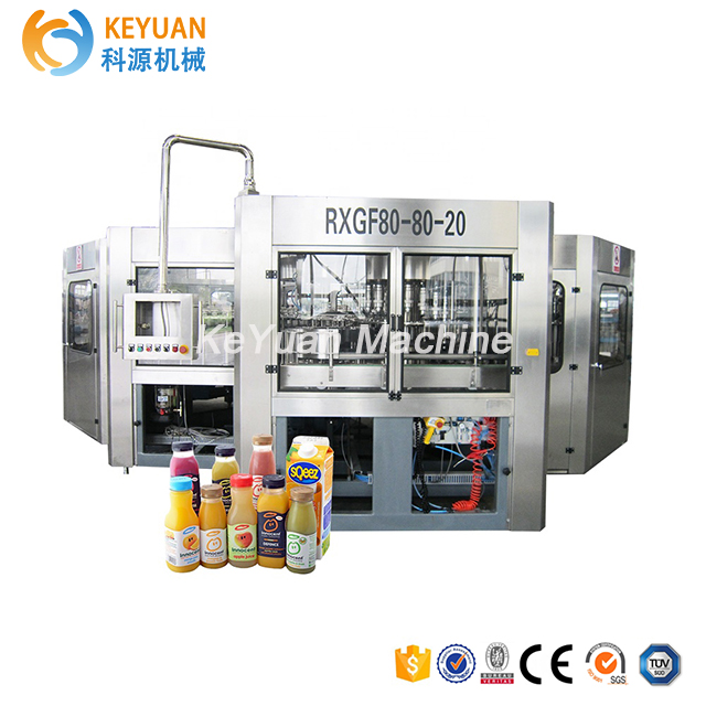 3 in 1 Hot Fruit Juice Filling Machine for Mango