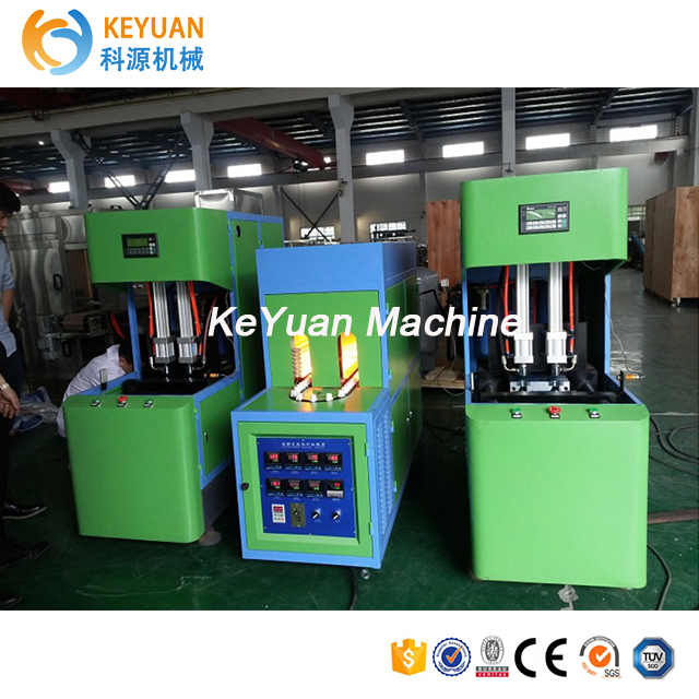 Semi-auto PE milk bottle blowing machine