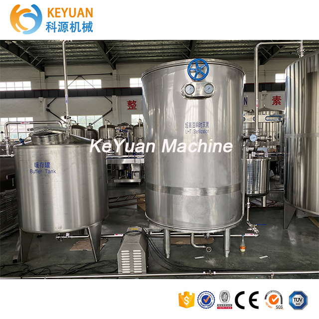 Large Output UHT Steam Sterilization Machine / UHT Machine Sterilizer / UHT Milk Processing Plant for Sale