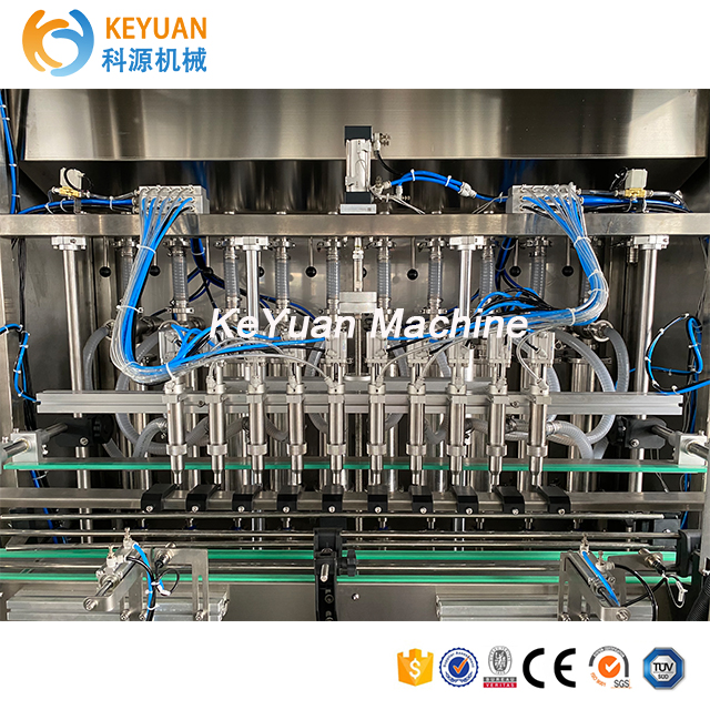 Lubricant oil filling machine for vegetable oil