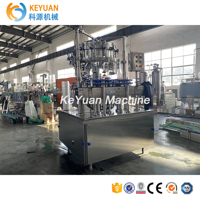 Complete Carbonated Drink Filling Machine for glass bottle