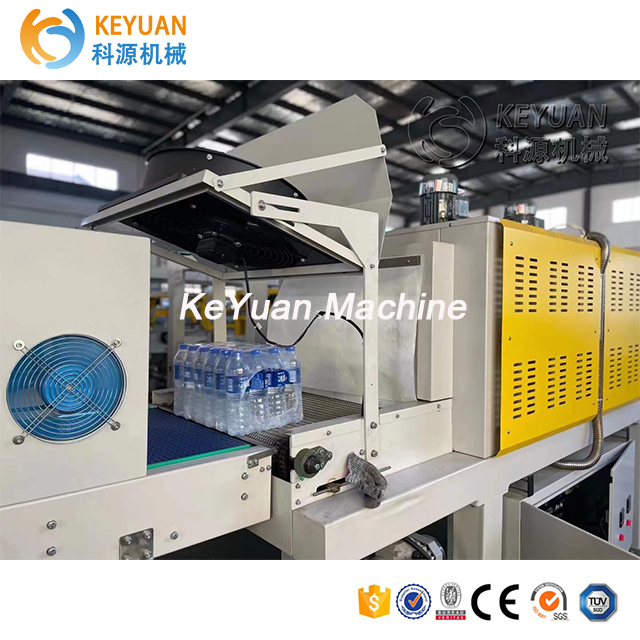 Linear high speed Automatic Beverage water Bottle PE Film shrink stretch wrapper Packaging System Shrink Wrapping Machine