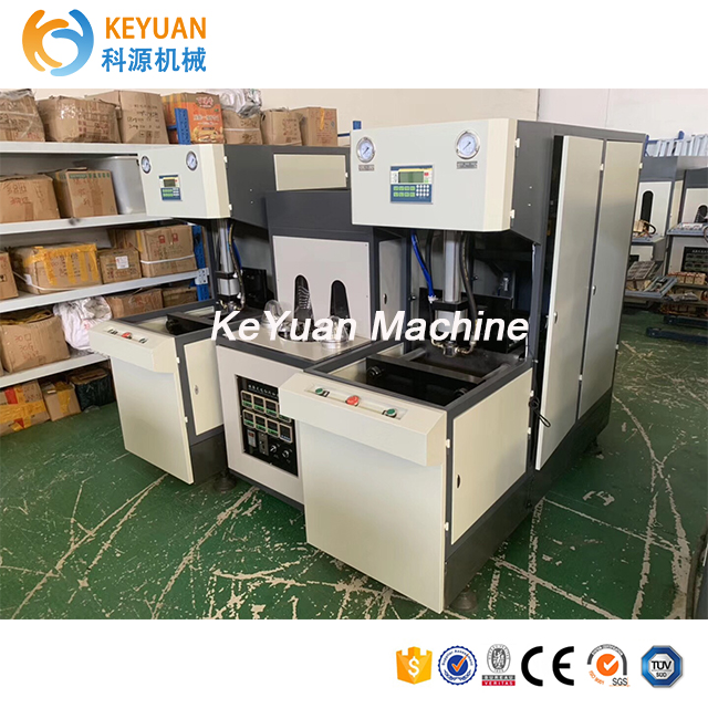 Semi-auto PE milk bottle blowing machine