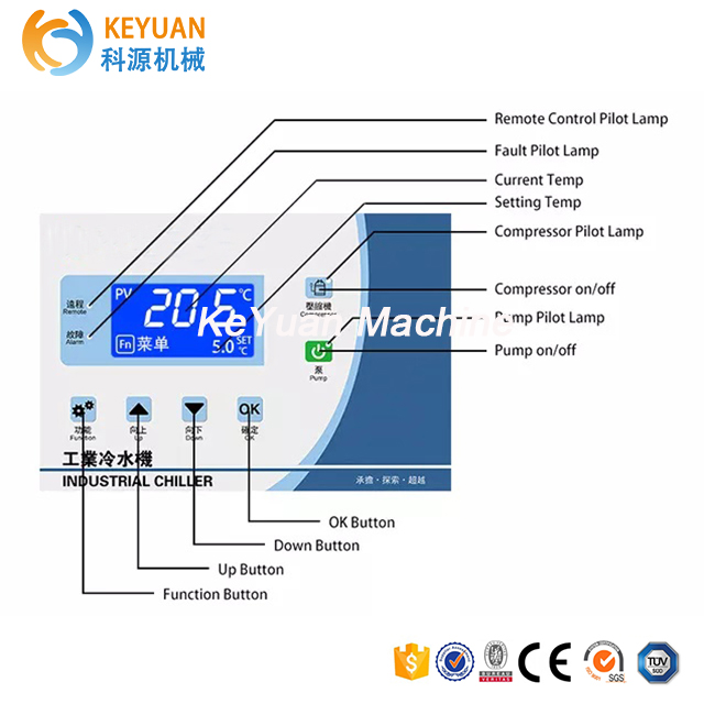 CE Approved Water Cooler Chiller Air Conditioner Air Cooled Chiller Price