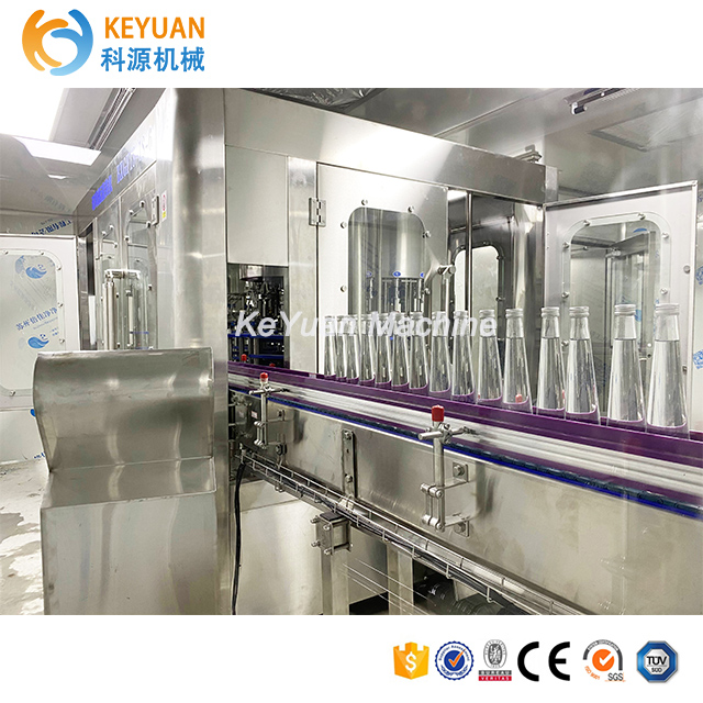 Small Pure Water Filling Machine for bottle washing