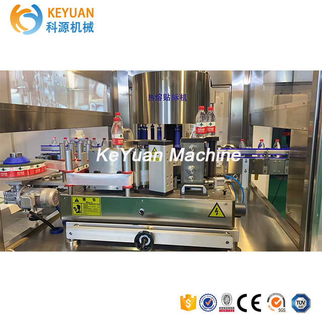 High Speed OPP Auto hot melt glue labeling machine for bottle 