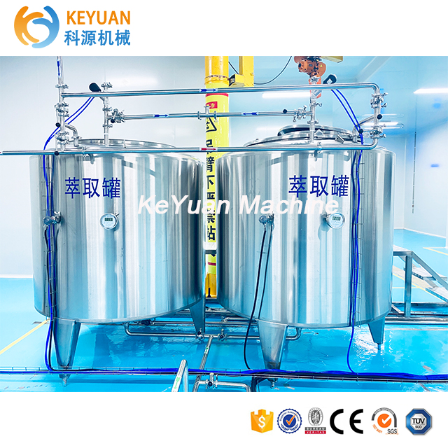 Sanitary Stainless Steel Suspension Mixing Tank System Chemical Custom Machinery And Equipment